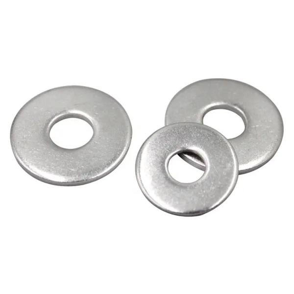 Buy Stainless Steel 304 316 M4 - M20 Flat Washer DIN125 Round Flat Plain Steel Ring Washer at wholesale prices