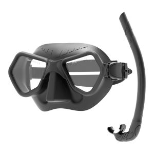 Quality 65CC Low Volume Easybreath Snorkel Mask Set Freediving Gear for sale