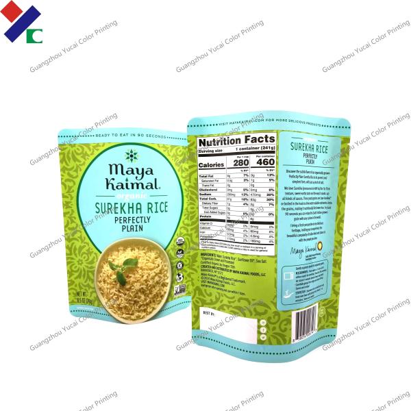 BRC Certificated Food Grade Foil Retortable Pouch Packaging