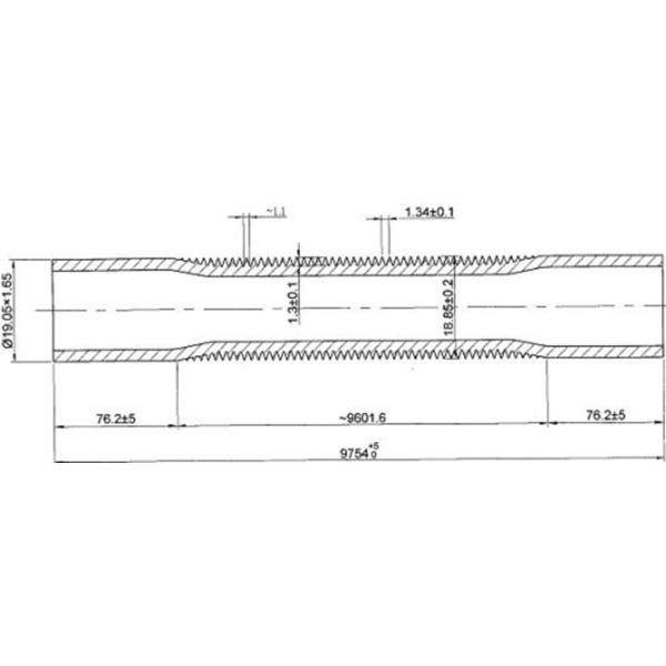 Low Finned Tube Stainless Steel Extruded Fin Tube For Heat Exchanger