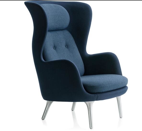 Buy Ro Lounge Velvet Chair leisure living room hotel lobby chair at wholesale prices