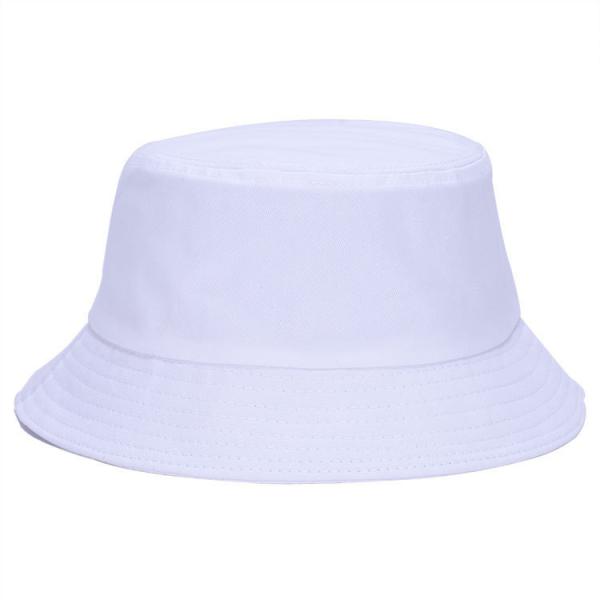 Buy Personalized Solid Black Fisherman Bucket Hat Blank Style Women Use at wholesale prices