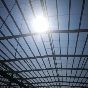 Prefab Long Span Steel Frame Warehouse Industrial With Customized Design
