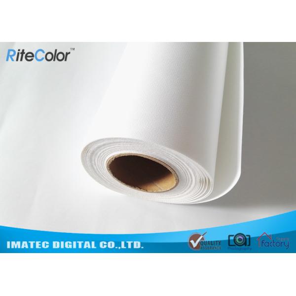 Buy Fine Art Inkjet Canvas Printing / Plotters Printing 260gsm Matte Polyester Fabric Roll at wholesale prices