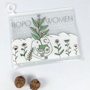 0.05 - 0.2mm Thickness Zipper Bubble Bags With Gravure Printing