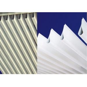 25Wx150H Aluminum Metal Ceiling Thickness 0.7mm Dripping Baffle Ceiling