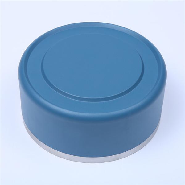 Feeding 64oz Dog Travel Water Bowl Sus304 Rubber Dog Bowl