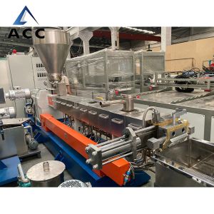 Twin Screw Extruders For Plastic Procesing Filling Blending Modification
