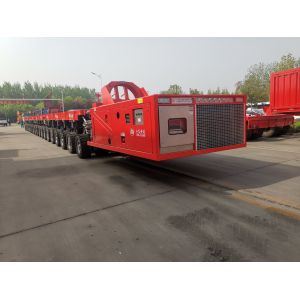 Jost E100 Landing Gear Hydraulic Axis Trailer Lowbed Trailer For Smooth Load