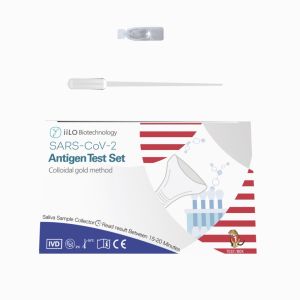 iiLO 15-20 Minutes SARS-CoV-2 Antigen Self Test Set Saliva Sample Collector