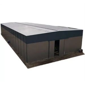 High Rigidity Q355 Prefabricated Engineered Building Metal Frame Workshop