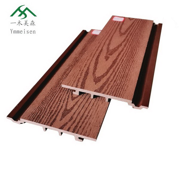 Waterproof Anti Corrosion 128mm 14mm WPC Wall Cladding