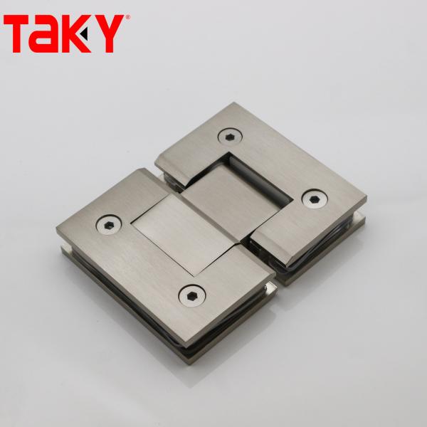 Morden Style Solid 180 Degree Brushed Shower Room Glass Door Hinge