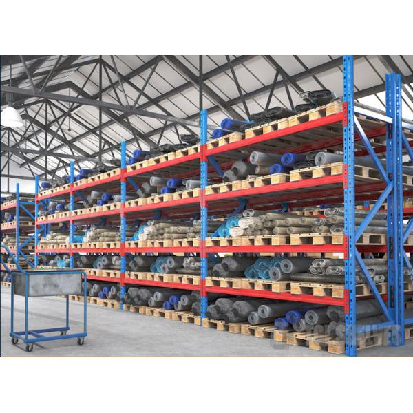 TGL Heavy Duty Warehouse Shelving , Warehouse Rack And Shelf 500-2500kg Capacity
