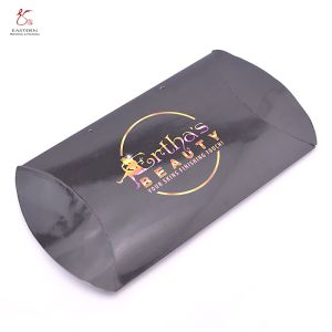 Custom Eco-Friendly Glossy Lamination Pillow Box Packaging