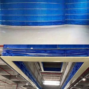 Automatic Industrial Polymer Fire Roller Shutter With Molded Workmanship For