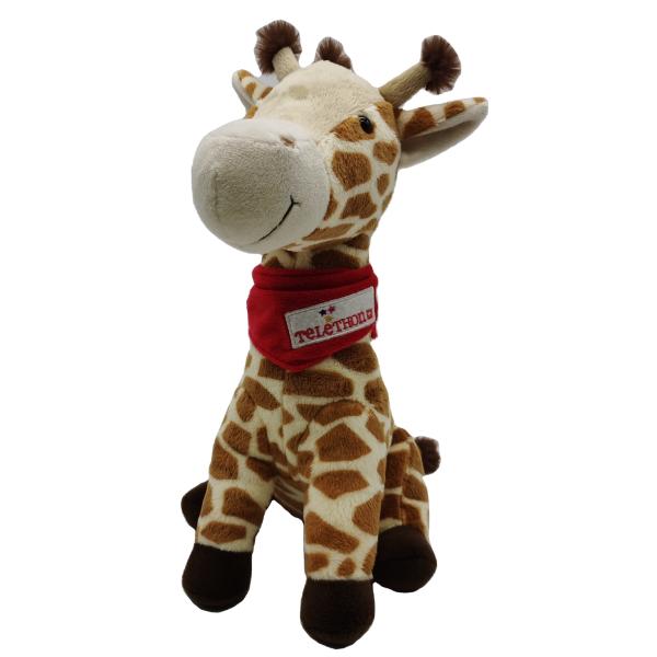 Buy Anti Fading 25cm Standing Giraffe Stuffed Animal at wholesale prices