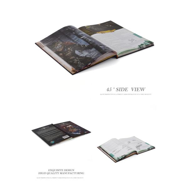 Full Color Hardcover Book Printing , Custom Paperback Book Printing A4 Size