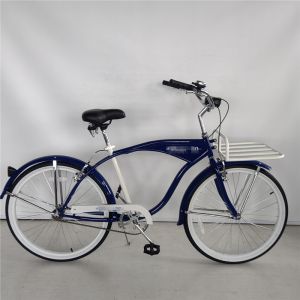 16kg Rear Pedal Brake Adult Men Beach Cruiser Bike with Customized Logo and Big