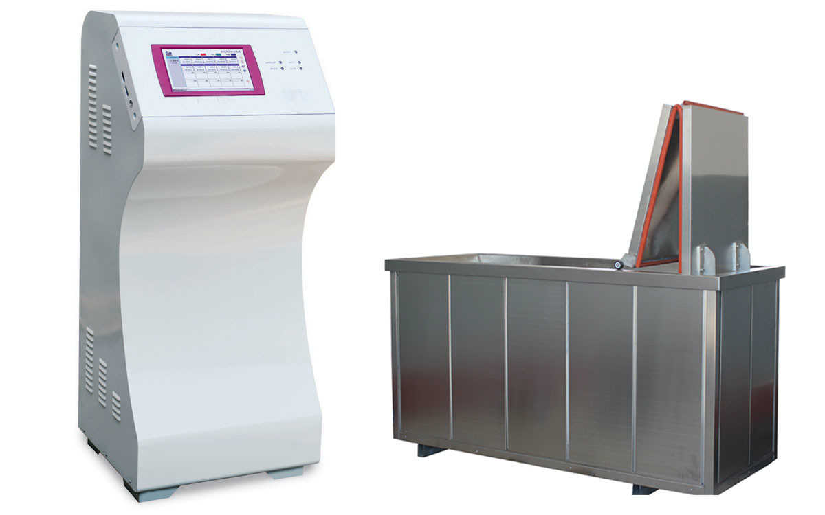 Quality 3 Stations 100 Bar Hydrotest Machine For Plastic Pipes for sale