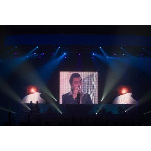 IP54 2000nits Brightness Audio Visual Display Solutions LED Video Wall for Event