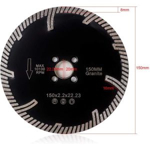 150mm Diamond Reciprocating Saw Cutting Blades For Concrete