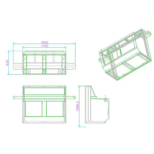 Indoor Fish Table Arcade Machine 60 Inch OEM Coin Bill 4 Players