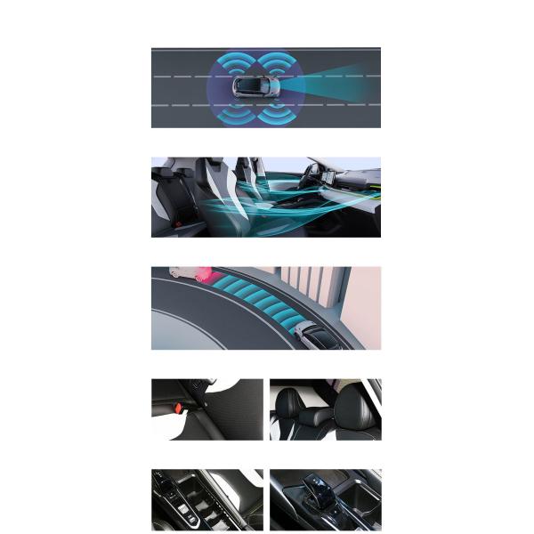 Geely Binyue 1.5T DCT 5 Doors 5 Seats Auto Left Hand Drive Top Selling Used SUV Cars