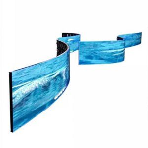 IP33 3840HZ Flexible LED Display Screen Panel 320x160mm Durable