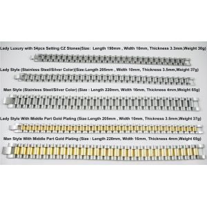 High Quality 316L Stainless Steel Watch Band Strap Bracelets Collection