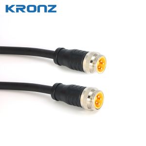 7/8" Cable Connector With IP67 Degree Of Protection Industrial Circular