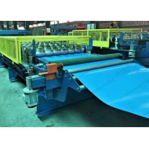 China Hydraulic Cutting 480V Metal Roofing Machine 1250mm Pbr Roof Panel Machine on sale