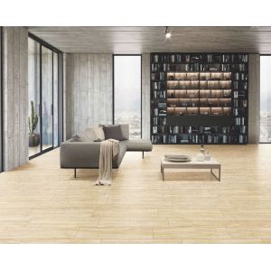 AAA Grade 150x900mm Brown Yellow Wooden Porcelain Tile Strips