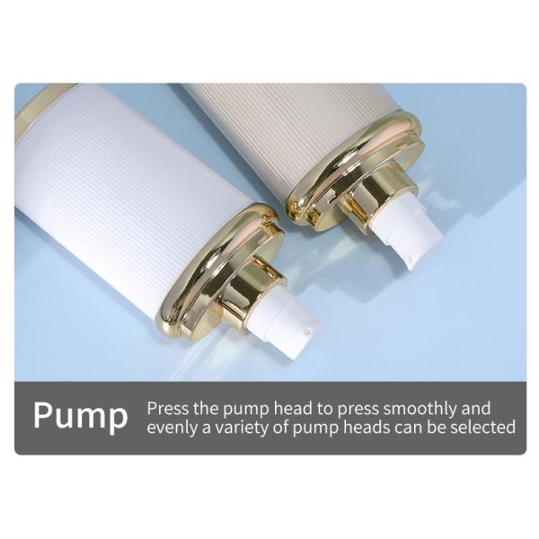 Acrylic Essential Oil Packaging Bottles 30ml 50ml Plastic Spray Bottles For Sunscreen / Essence / BB Cream