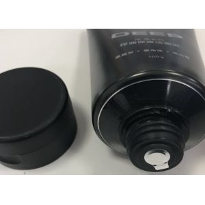 Men Facial Cleanser Plastic Cosmetic Packaging Tube Combined With Silkscreen