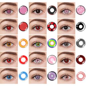 China CE certified HEMA Halloween Contact Lenses for Cosplay Eyes on sale