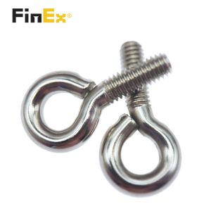 Zinc Plated Finish Brass Eyelet Screws customizable With Length 500mm