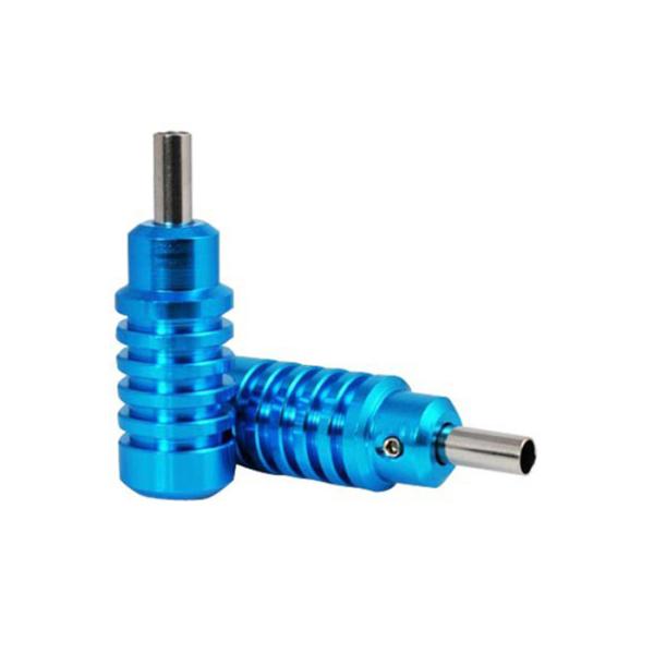 Buy OEM Blue Tattoo Machine Aluminum Alloy Tattoo Gun Grips Tubes at wholesale prices