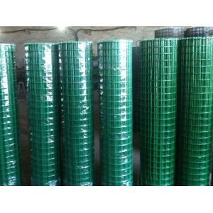 Quality PVC Coated Welded Wire Mesh Panels For Fence 1/2&quot;X1/2&quot; 12.7mm*12.7mmx 1.65mm for sale
