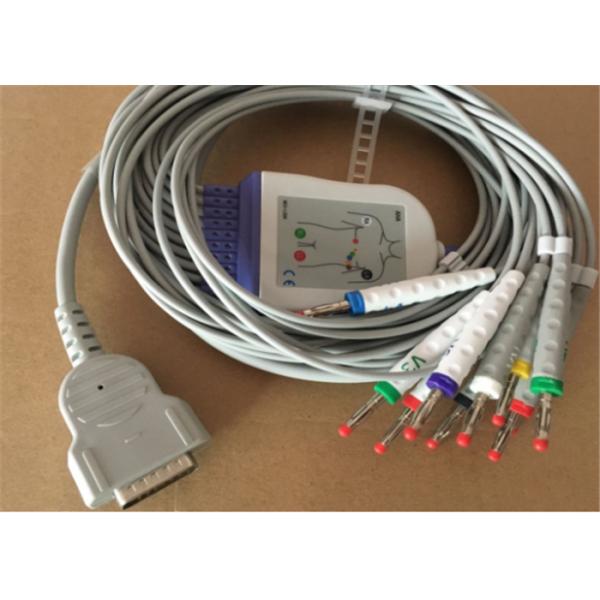 GE Marquette EKG Cable 10lead With Banana 4.0 2029893 001 With TPU
