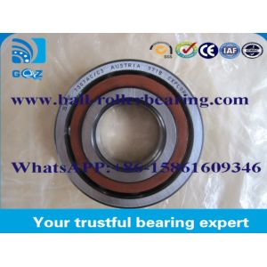 GCr15 Single Row / Double Row Angular Contact Ball Bearing 7307AC C3 Z1V1 Z2V2