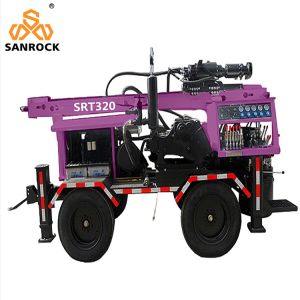 Trailer Mounted Water Well Drilling Rig Full Hydraulic Water Drilling Rig