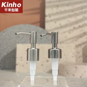 24/410 28/400 Plastic Bottle Lotion Pump Customized Cream Pump Round Press Cap