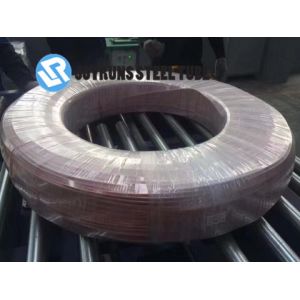 8*0.6MM Cold Drawn Tube , EN10139 DC04 Copper Tube Heat Exchanger Coil Single