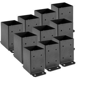 Fence Accessories UV Resistant Deck Railing Base Bracket with Lamp Handrail