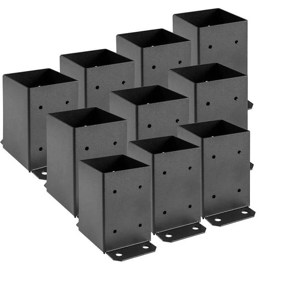 Fence Accessories UV Resistant Deck Railing Base Bracket with Lamp Handrail