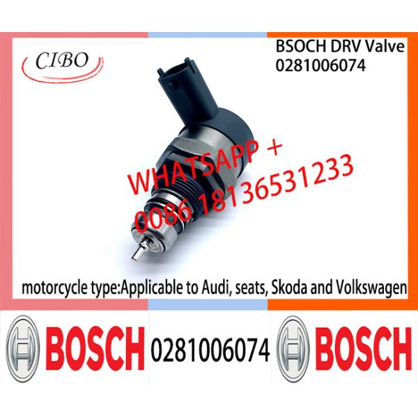 BOSCH DRV Valve 0281006074 0281006075 Control Valve 0281006074 0281006075 Applicable to Volkswagen Audi