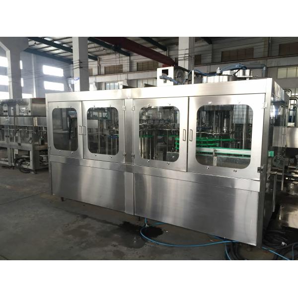 Stainless Steel Automatic Bottle Filling Machine Water Bottle Rinsing Filling