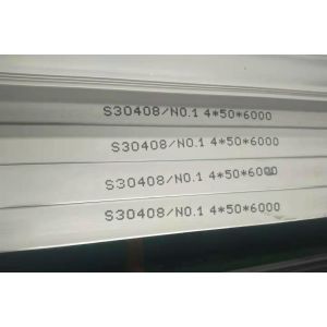 75x10mm S30408 50x10mm Stainless Steel Flat Bar