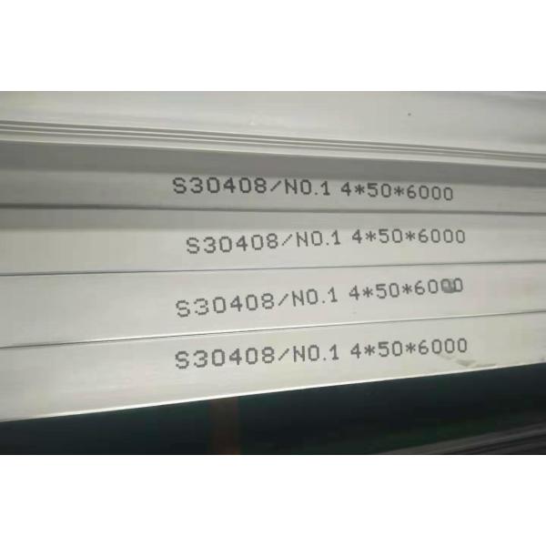 Buy 75x10mm S30408 50x10mm Stainless Steel Flat Bar at wholesale prices